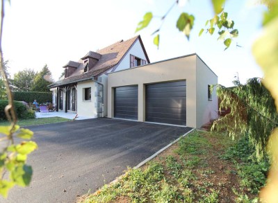 Agrandissement de garage à Courseulles-sur-Mer